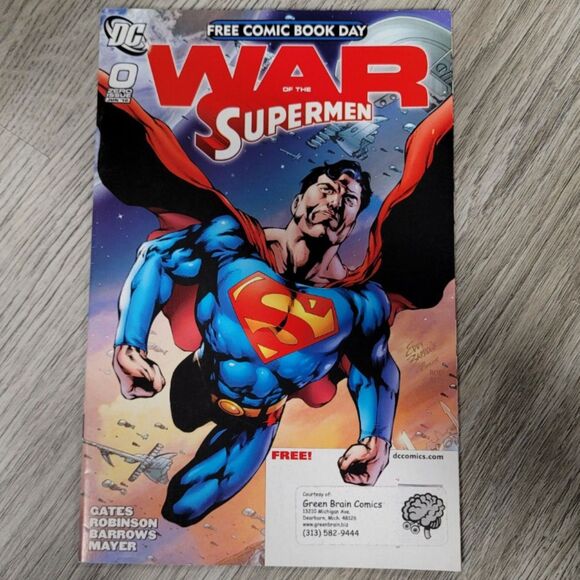 DC Comics Other - Free Comic Day Superman: War of the Supermen #0
